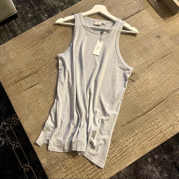 Ag Adriano Goldschmied Tops - AG Lexi Tank in Light Blue.